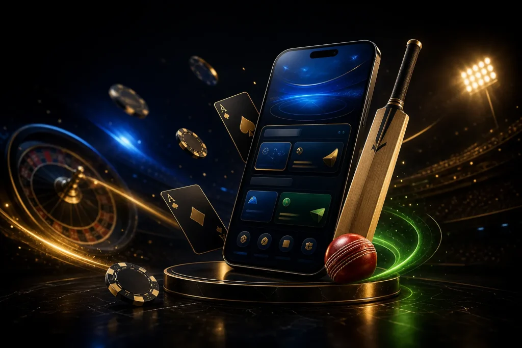 Bet51 India mobile casino and cricket betting entry visual